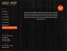 Tablet Screenshot of osakasushimodesto.com